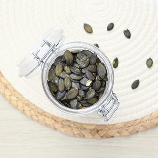 Graines de courges foncées