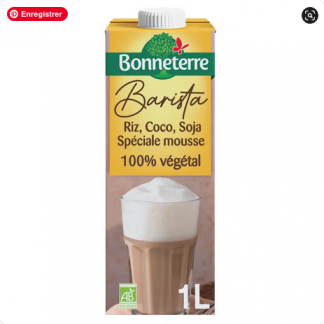 Boisson Végétale Spéciale Barista Bio